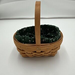 Longaberger American Cancer Society Basket Green Liner